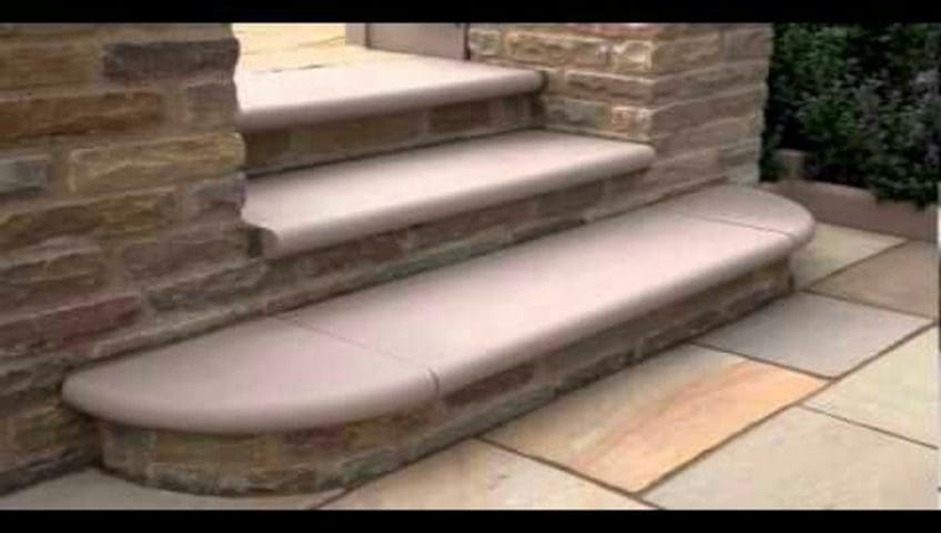 Natural Stone Steps 1 - Garden Design